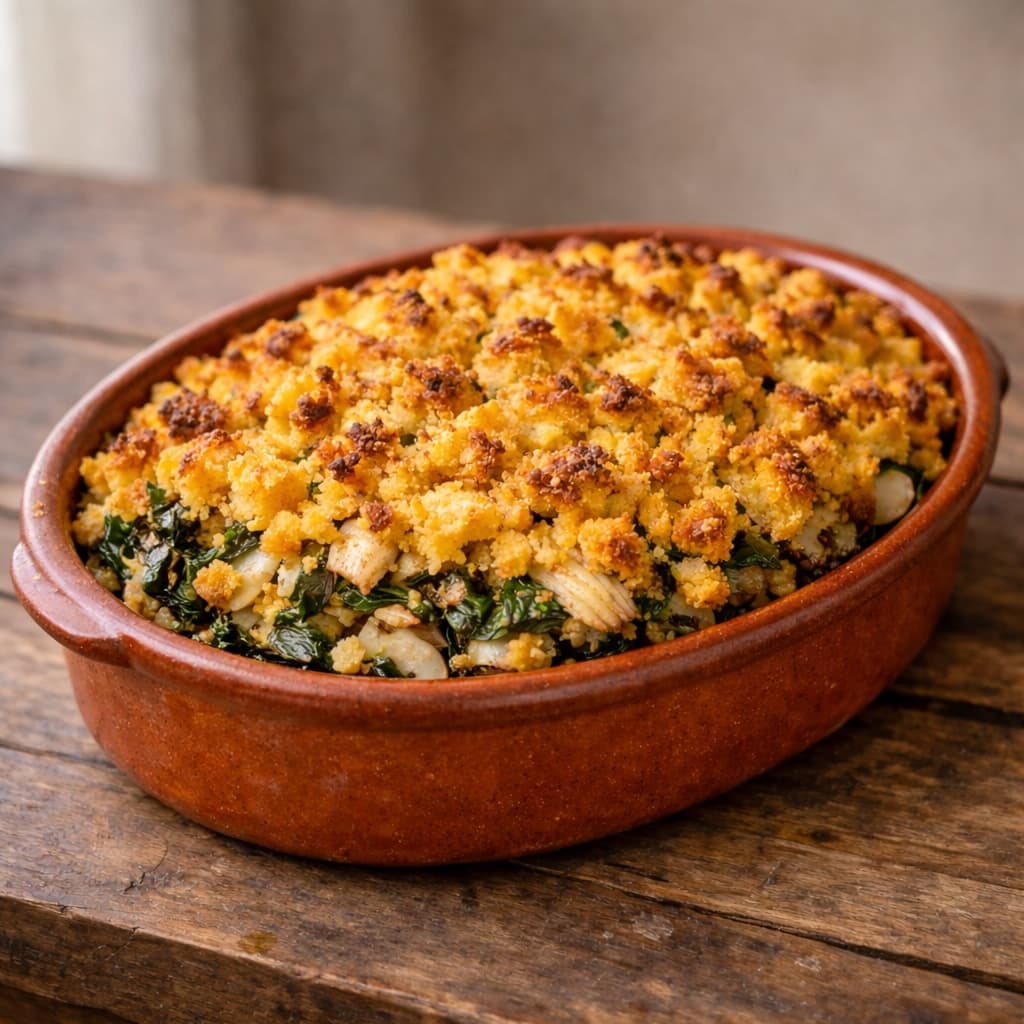 Bacalhau com Broa e Alheira